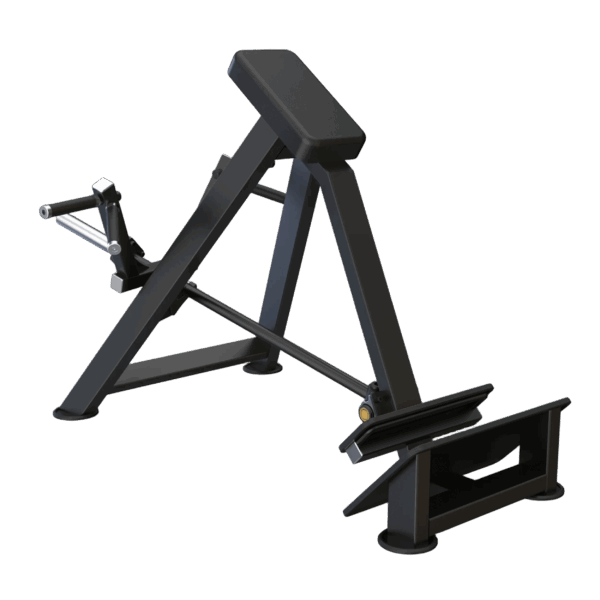 Т- образная тяга с упором в наклоне. DHZ Incline Level Row U3061.